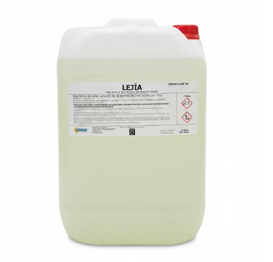 Lejía líquida 50g de 25l